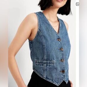 NWOT Old Navy Denim Vest